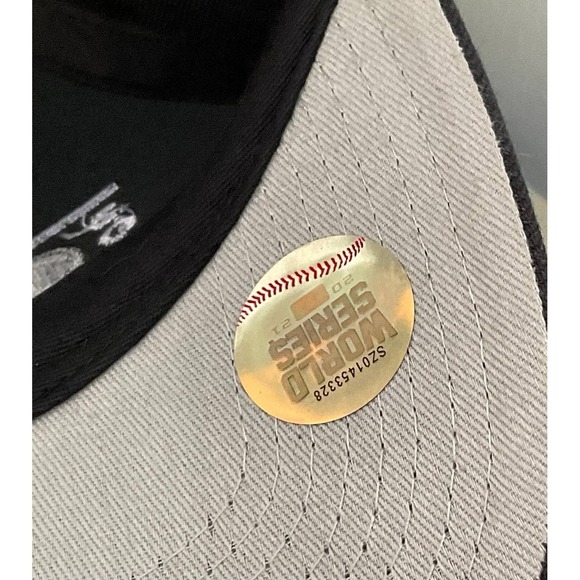 '47 Atlanta Braves 2021 World Series Champions MVP Adjustable Hat Black - Picture 8 of 9